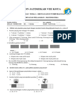 Soal PTS Matematika 2022-2023