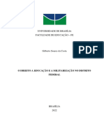 Direito à educação e militarização no DF