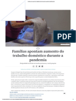 Famílias Veem Aumento Do Trabalho Doméstico Durante A Pandemia - Agência Brasil
