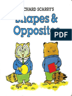 Richard Scarry 39 S Shapes and Opposites 2008