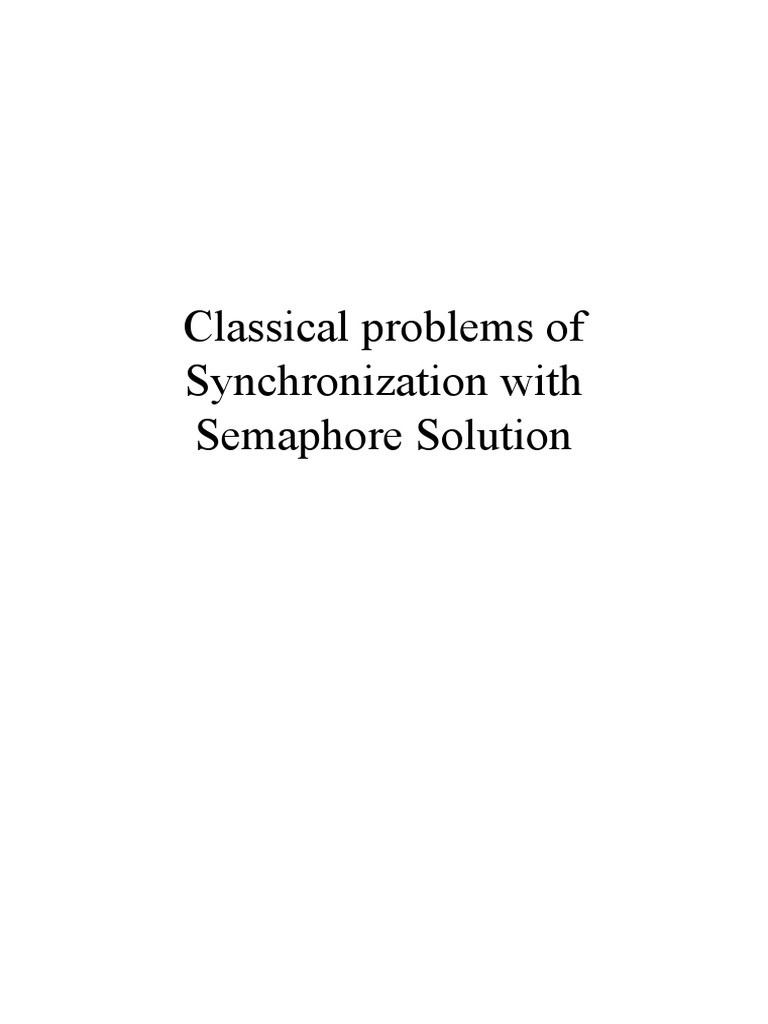 Classical problems of synchronization a comprehensive explanation of