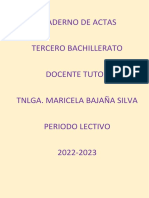 Cuaderno de Actas