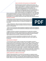 Qué Es La Convención Sobre Los Derechos de Las Personas Con Discapacidad