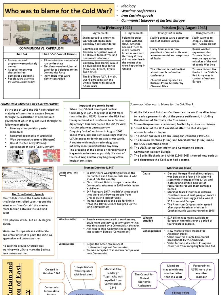 Cold War Knowledge Maps PDF Cold War Nikita Khrushchev