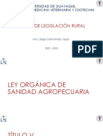 Clase 17 Y 18 de Legislación Rural