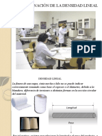 Denssidad lineal