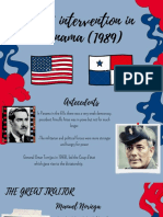 USA intervention in Panama (1989