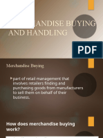 Merchandise Buying and Handling