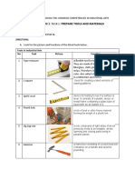 Peta 2 - Prepare Tools and Materials