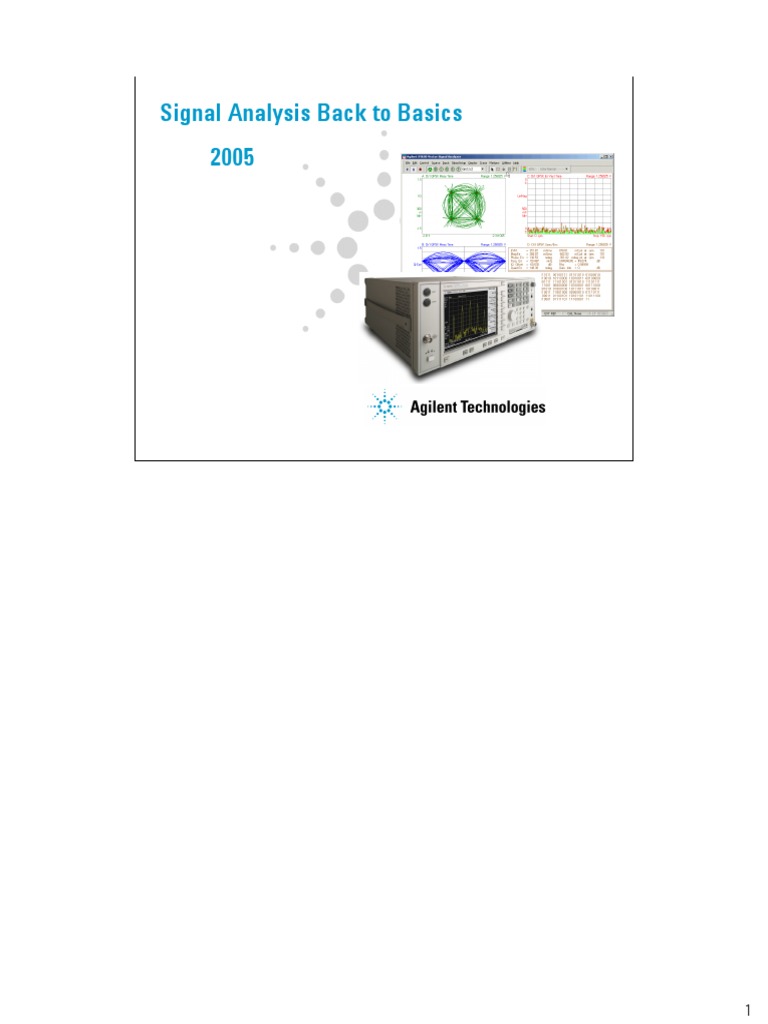 AGILENT BTB Spectrum 2005 | PDF