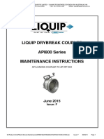 API800 Drybreak Coupler Maintenance Guide