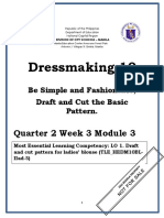 TLE-HE-10 Q2 W3 Mod3 Dressmaking