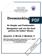 TLE-HE-10 Q2 W4 Mod4 Dressmaking