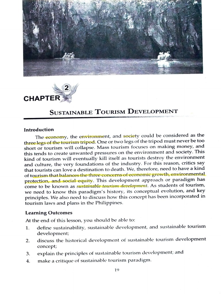 02 Sustainable Tourism Development Pdf Sustainability Tourism