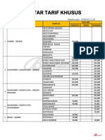 Tarif Khusus