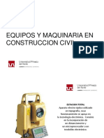 Equipos y Maquinaria en Construccion Civil