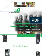 Instrumentos Detectores de gases Portatiles