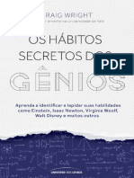 Os Hábitos Secretos Dos Gênios - Craig Wright