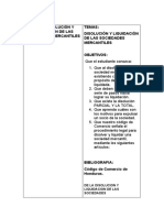 Clase Disolución y Liquidación de Sociedades Mercantiles