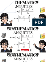 Week 13 - Future Value of Annuities