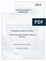 Principales Actividades Económicas en México