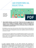 Identidad Individual y Colectiva