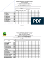 Daftar Hadir Per Ruangan