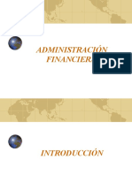 Administración Financiera Introducción