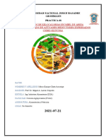 P2 DETERMINACION DE KILOCALORIAS EN MIEL DE ABEJA