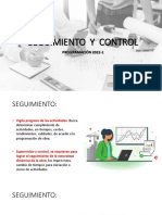 Seguimiento y Control