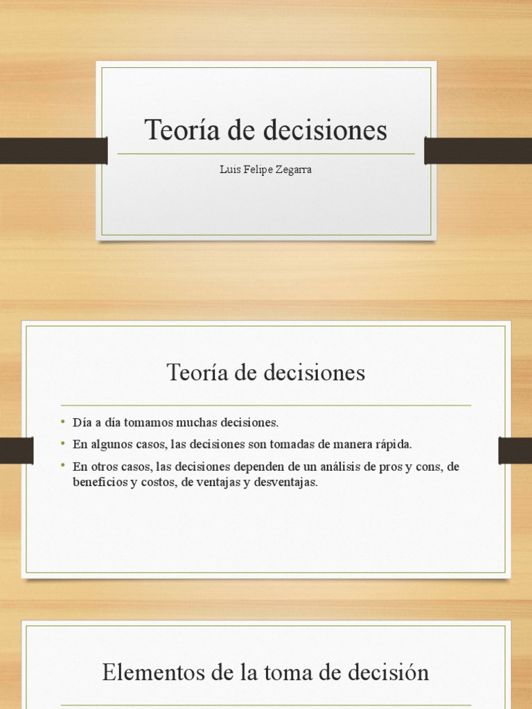 Estrategias en la Toma de Decisiones | PDF | Toma de decisiones ...