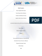 Sustentación Taller Formativo Procesos Básicos Psicológicos.