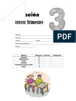 Evaluación2 TRIMESTRE3 2DO