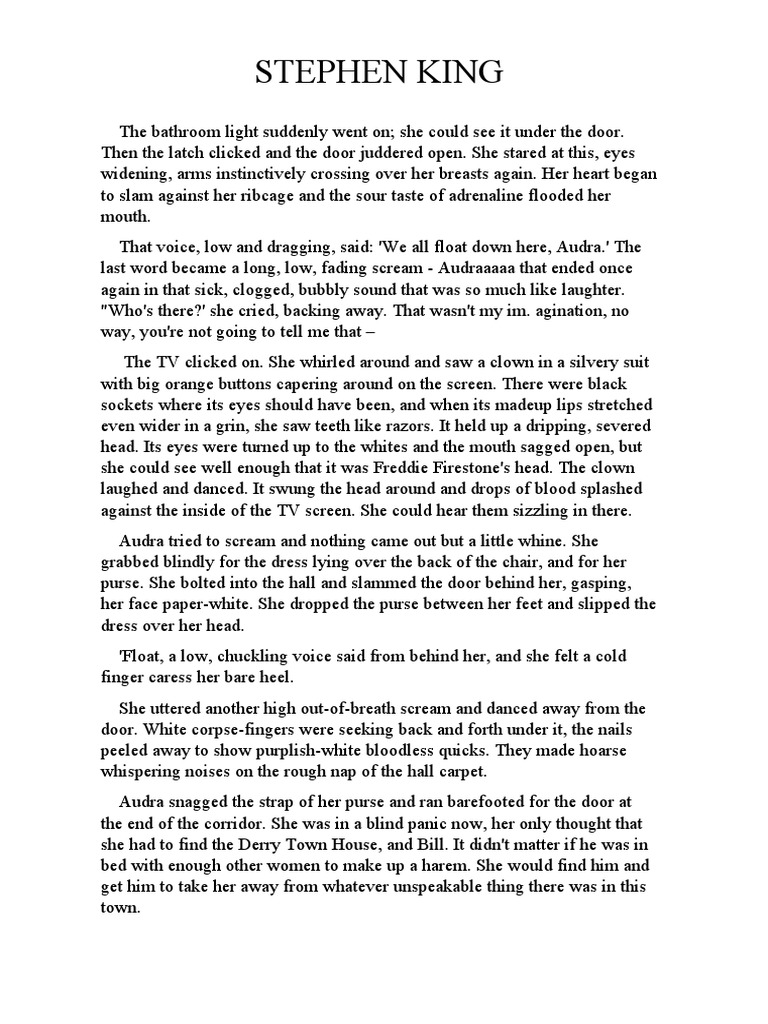 Stephen King Pdf Books