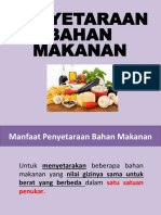 Penyetaraan Bahan Makanan (3 Mei 2021)