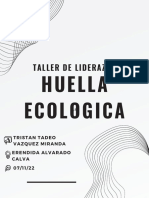 Huella Ecologica Informe