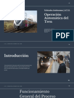 Operación Automática Del Tren