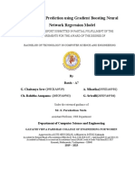 Crop Yield Prediction Using Gradient Boosting Neural Network Regression Model