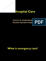 Material 1 - Prehospital Care - Prof Rashidi