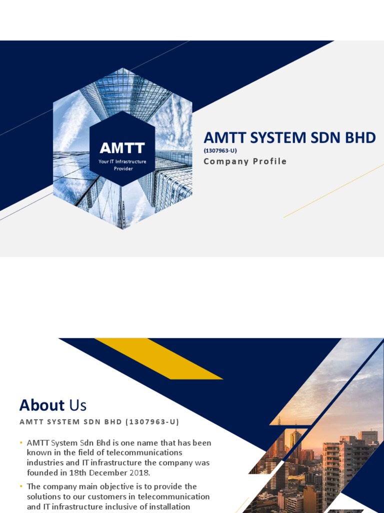 AMTT Company Profile | PDF