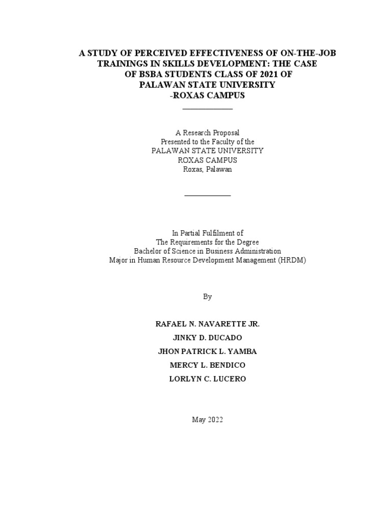 Navarette Et Al Proposal | PDF | Survey Methodology | Learning