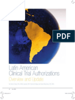 Latin American Clinical Trial Authorization Processes and Trends