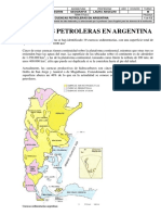 Cuencas Petroleras en Argentina