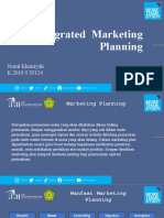 Integrated Marketing Planning dalam