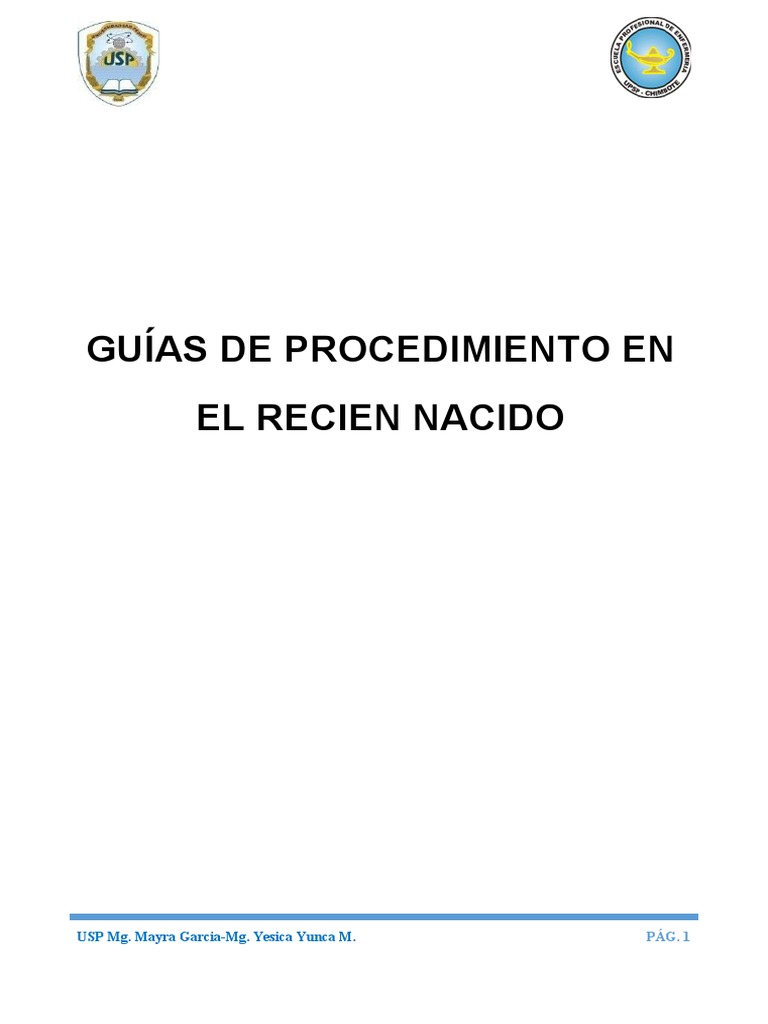 Guia Del Recien Nacido | PDF