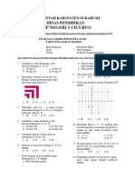 Soal Pas Fix Matematika Kelas 8