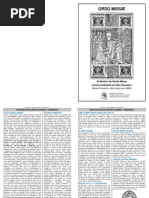 Ordinário bilíngue Missa Forma Ordinária do Rito Romano