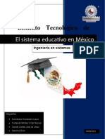 I El Sistema Educativo en México 1