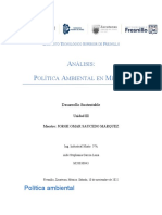 Politica Ambiental