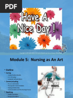 Module 5 Nursing As N Art